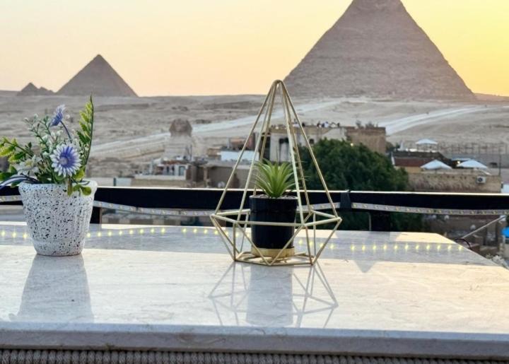 Golden Pyramids Inn Kafrat al Jabal Exterior photo